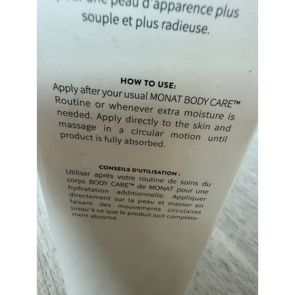Monat Smooth Renew Body Lotion Hydrating Radiance Skin Care 7oz e 208mL Sealed - Picture 7 of 8